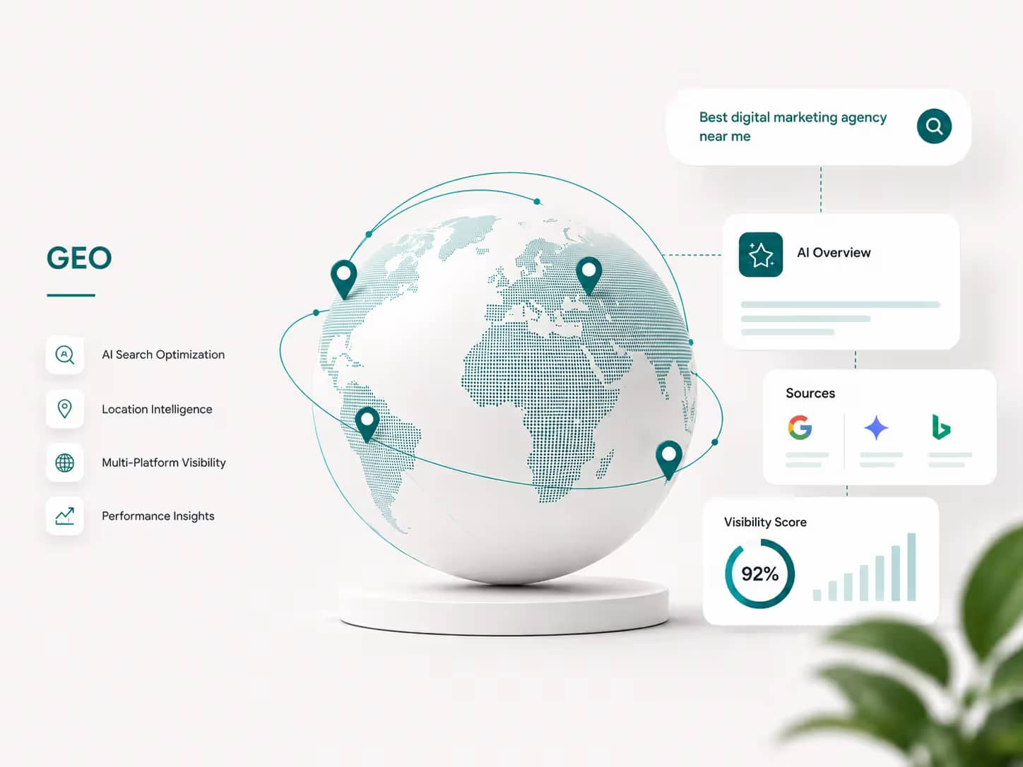 Aucio Infotech GEO — generative engine optimization for AI search results