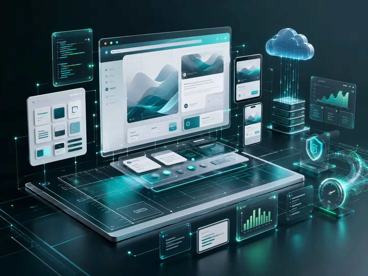 Aucio Infotech website development project — custom responsive website design and development for businesses in Jaipur, India